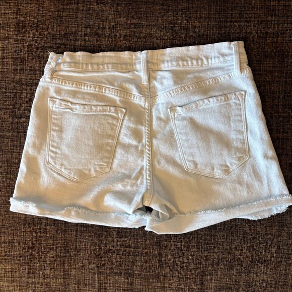 FRAME Le Cutoff Light Blue Denim Shorts - Stylish & Comfortable. Women’s 26 - Picture 4 of 8